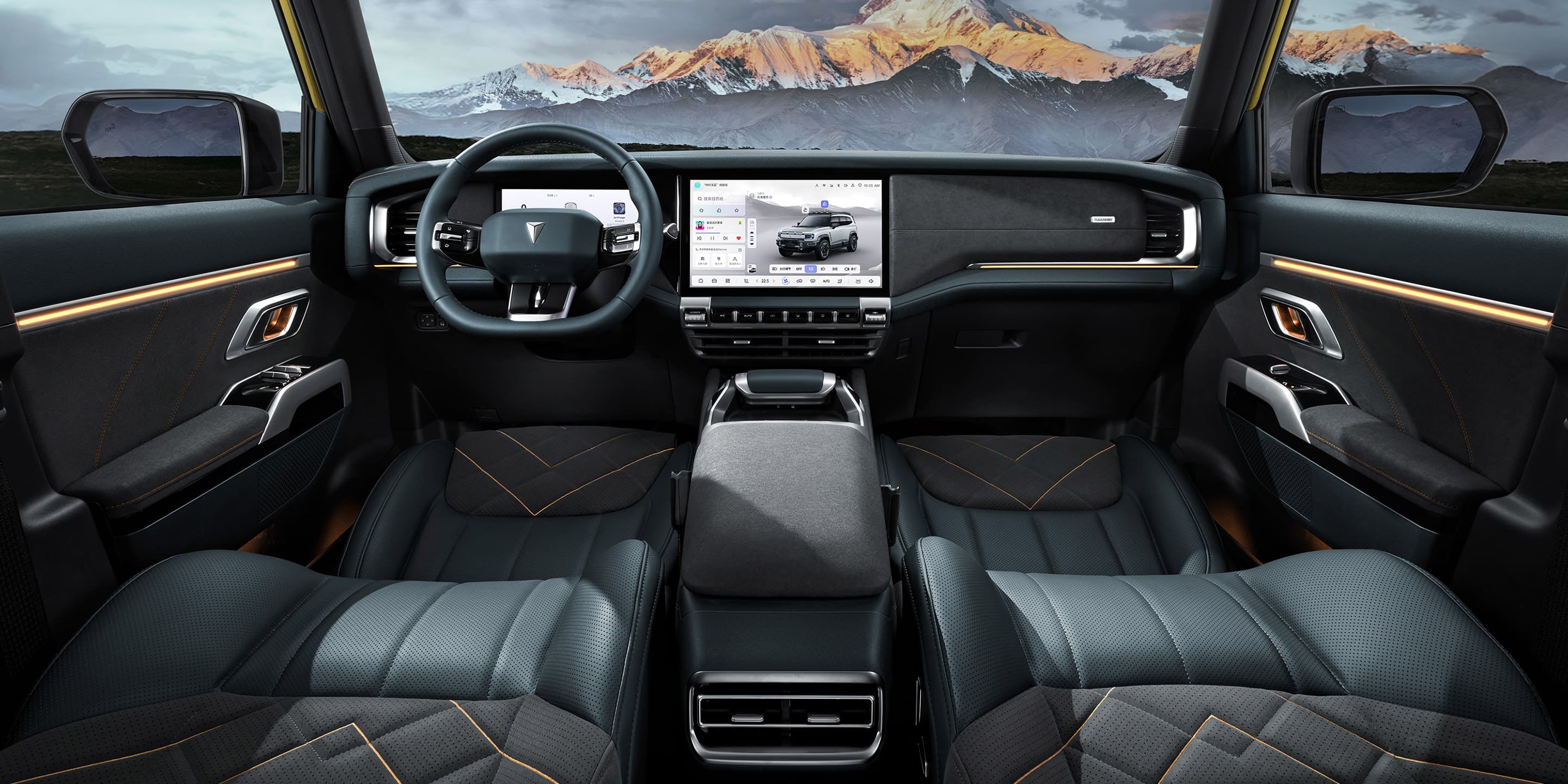 Гибридный автомобиль Deepal G318 360